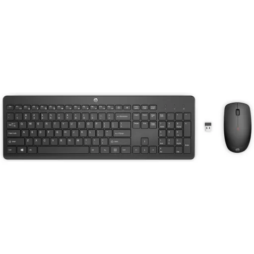 Kit Teclado Mouse Inalámbrico HP 230 Teclado en Español USB-A Color Negro — Nuevo