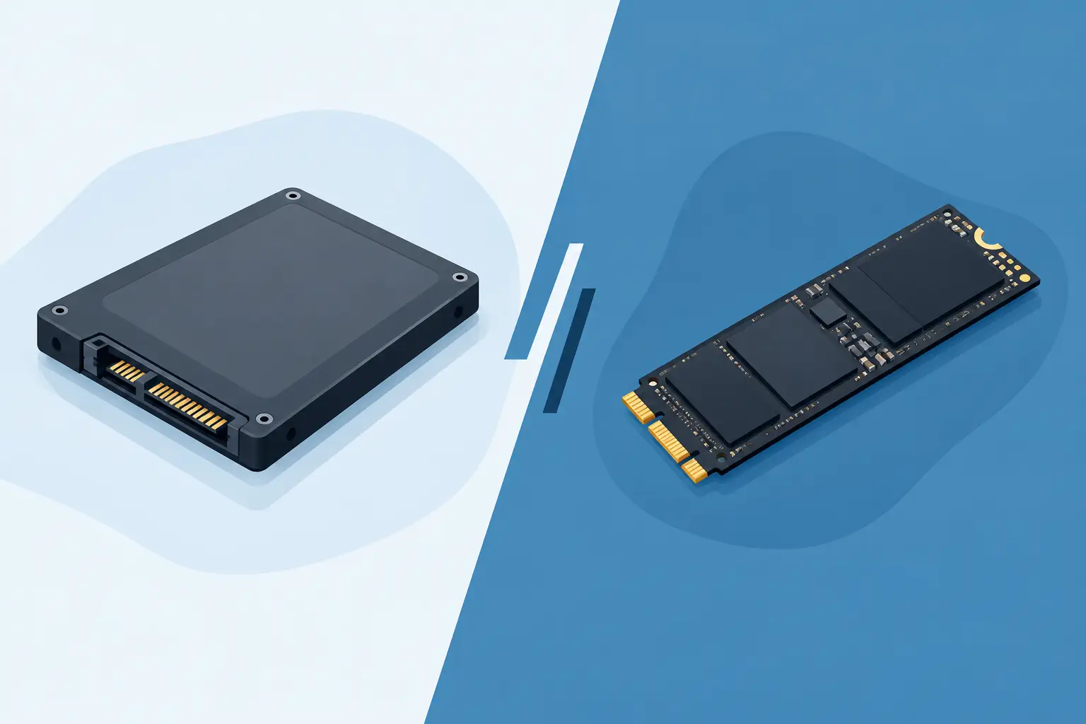 SATA versus NVMe: cuál SSD te conviene más
