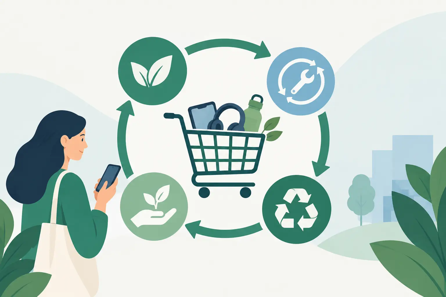 Tecnología circular para comprar mejor