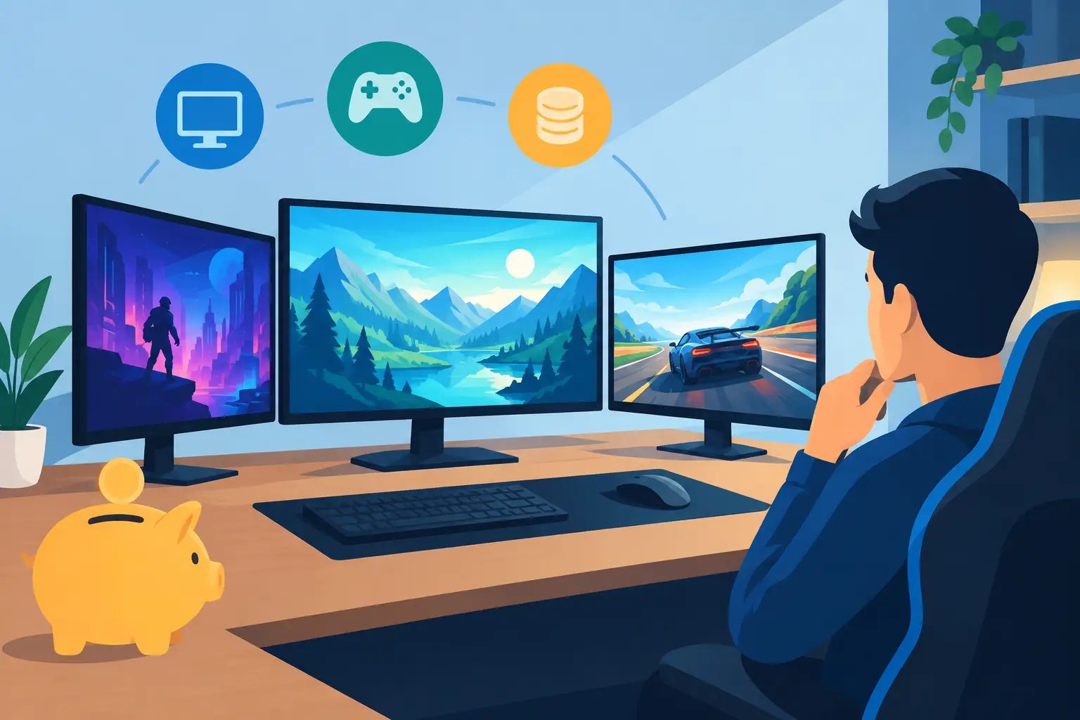 Monitores gaming: cómo elegir sin pagar de más